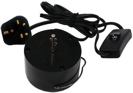 Iron Stop Electric UK 3 Pin Motor for Wind Spinners/Crystal Twisters/Spiral Tails