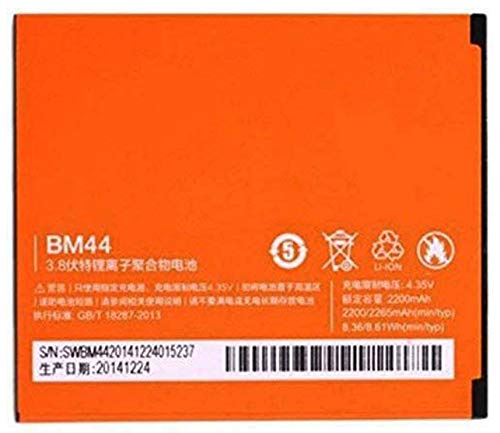 UTRONIC™ Mobile Battery for Redmi 2 / Redmi 2S / Mi 2 / Mi2S / BM44 2200mAh Genuine Battery