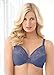 Glamorise Women's Full Figure Embroidered Wonderwire Bra #9075