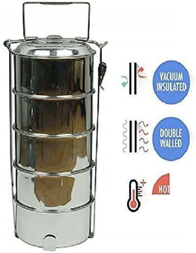 insulated steel tiffin box