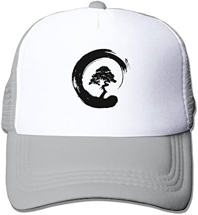 MarthaStill Bonsai Tree Japanese Yin Yang Mesh Women's Tactical Trucker Baseball Hats