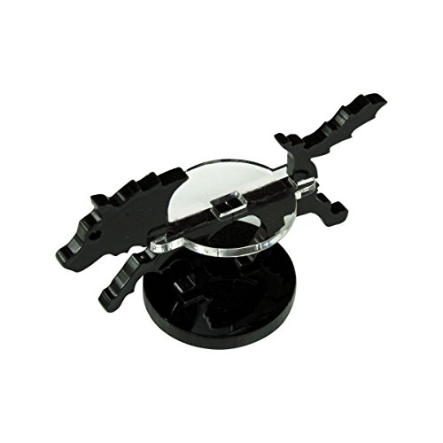 Litko Game Accessories Small Hound Character Mount with 25mm Circular Base, Black