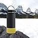 Flaskars Protective Silicone Boot for 12oz - 40 oz Hydroflask Water Bottles Anti-Slip Bottom Sleeve Cover Bumper (Fits 32 and 40 OZ, Yellow)