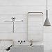 Ponsey Shower Window Squeegee, Stainless Steel Squeegee for Shower Doors Bathroom Kitchen Car Mirror Glass Cleaning Brush Wiper Scraper with Suction Hook