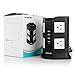 Safemore 8-AC Outlets Power Strip with 2.1A 4 USB Charging Ports and 6.5-Feet Cord (Black/White)