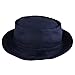 Armycrew Cotton Twill Fisherman Roll Up Bucket Hat with Stripe Band
