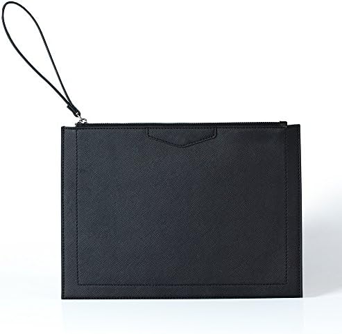 Leather Clutch Bag By Volin Crik, PU Leather Document Wallet Briefcase Busines