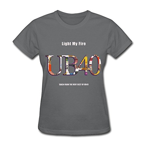 Losnger Women's Ub40 Album Light My Fire Promo T Shirt XXL