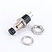 Yosoo 10pcs Mini Push Button Switch Momentary Switch Automotive On/Off Switch Black