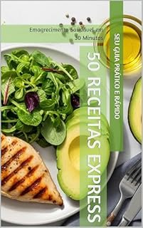 Livro 50 Receitas Express: Emagrecimento Saudável em 30 Minutos