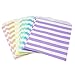Food Safe Biodegradable Paper Candy Favor & Treat Bags For All Parties - 48 Count Assorted, 7x5 Size - By Chloe Elizabeth (Rainbow Pastel Mix)