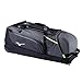 Mizuno Samurai Catcher's Wheel Bag One-Size Charcoal-Black