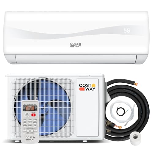 COSTWAY 12000BTU Mini Split Air Conditioner& Heater