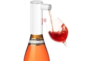 Automatic Wine Decanter - Electric Dispenser for Whiskey and Any Liquor - Portable, Food-Grade - Easy-Setup, Adjustable Measu