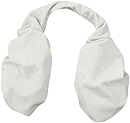 FULNEW Women's Soft Ta-Ta Towel Comfortable Underwear Towel Bra Sweat Yoga TaTa Towel Easy to Breastfeeding (Large/Cup: F-H, White)