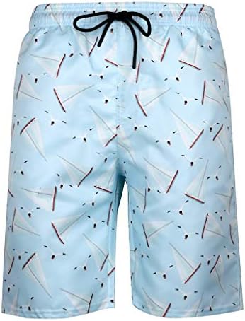 MCYs Men's Summer Wild 3D Printed Shorts Recreational Sports Beach Pants Quick Dry Swim Trunks Watershort Board Shorts