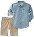 Calvin Klein 2 Pieces Long Sleeves Shirt Shorts Set Shorts