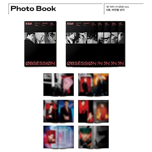 image for EXO 6th Album - OBSESSION [ X-EXO ver. ] CD + Photobook + Lyrics Book 