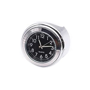 Houkiper Motorfiets klok, universele stuur Quartz klok lichtgevende schema stofdicht horloge