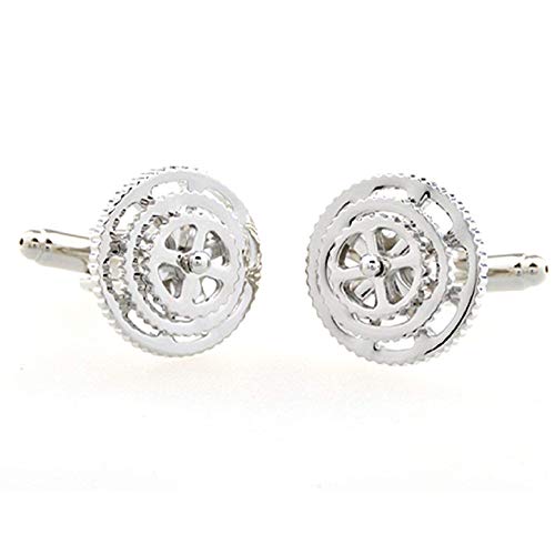 Bicycle Gears Really Moves Bike Cycling Cyclists Derailleur Steampunk Pair Cufflinks