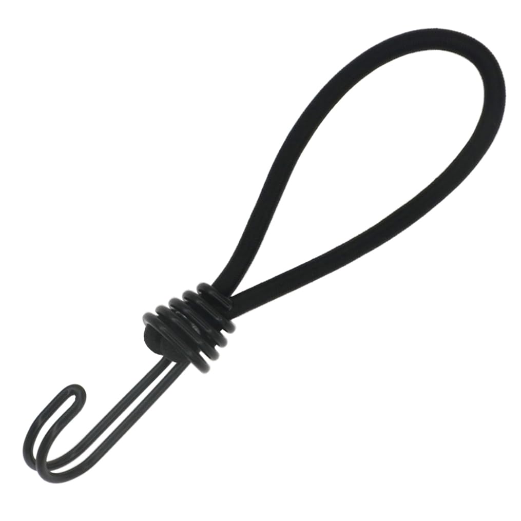 6 PCS Bungee Ropes with Metal Hooks for Outdoor Camping