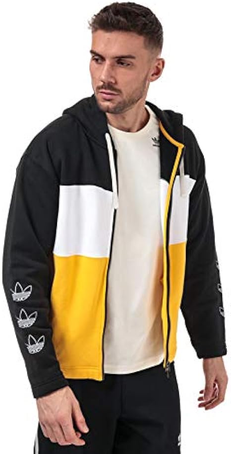 adidas originals white and gold jacket