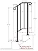 DIY Iron X Handrail Picket #1 Fits 1 or 2 Steps