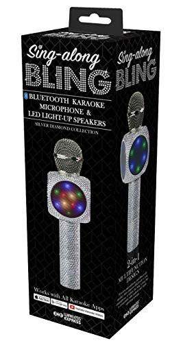 Wireless Express Sing A Long Bling Karaoke Microphone - 2-in-1