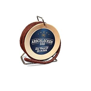 Arschlecken 350 Scharfe Snack-Wurst in der Kabeltrommel, 3,5m lang, 240g