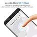 [2-Pack] JALL Tempered Glass Screen Protector Compatible for Google Pixel 3, [Full Screen Coverage [Fingerprint, Scratch & Force-Resistant] [Case-Friendly] for Pixel 3 (Not for Pixel 3 XL)