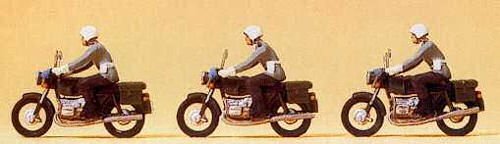 Preiser 16833 Military Police Motorcyclists (3)