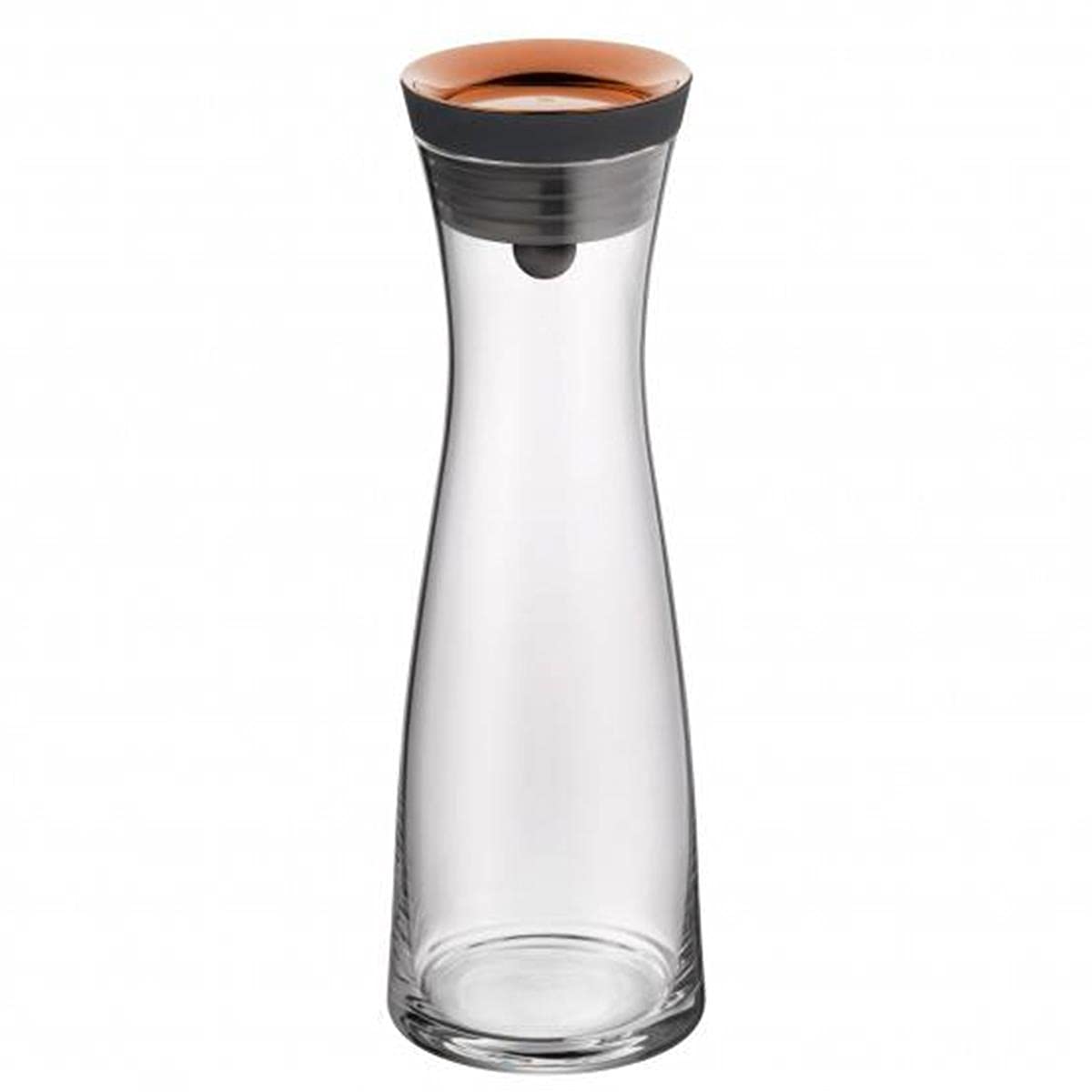 WMF Closeup 617706600 Basic Water Carafe with Lid, 1 Litre, Copper, Multicoloured, 38 x 13.7 x 29 cm