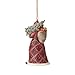 Enesco 4058757 Victorian Santa with Tree Ornament, Multi Color