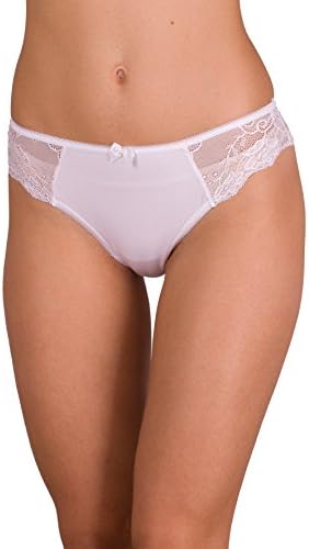 Women's Comfort Sexy Cotton Lace-Trim Briefs Lingerie