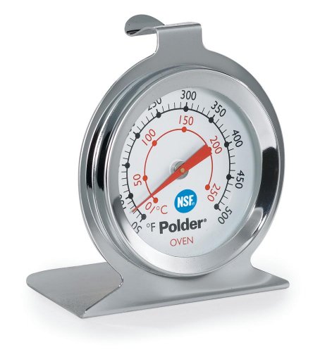 Polder Oven Thermometer, Stainless Steel