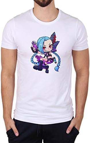 League of Legends Jinx Trouble Men T-shirt Medium