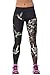 Timemory Womens 3d Digital Printed Leggings Cartoon Stretch Tights One Size