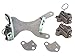Evergreen TKTCS5037NGWP 02-11 Jeep Dodge Mitsubishi 3.7L Timing Chain Kit Water Pump (without Gears) Timing Cover Gasket