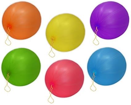 balloon with rubber band toy