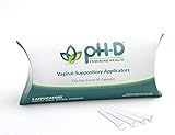 pH-D Feminine Health Support Vaginal Suppository Applicators, Ideal for Boric Acid Suppositories, Reusable, Fits Most Vaginal Suppositories, Made in The USA, 5 Count