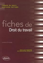 Fiches de droit du travail