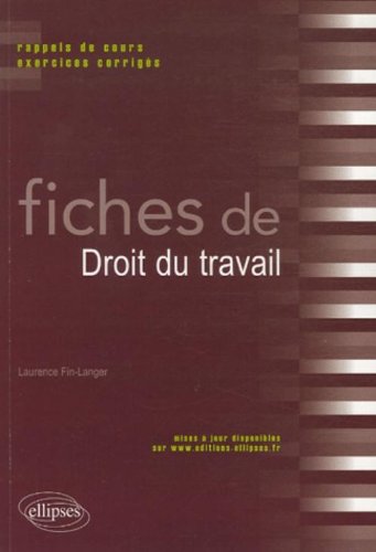 Fiches de droit du travail