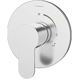 Symmons Visu-Temp Duscharmatur In Poliertem Chrom – 17,8 Cm, 9,5 L/min, Mit Einhebel-Mischer & Stoppschraube