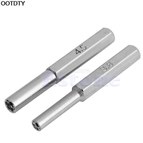 2X 3.8mm+4.5mm Security Screwdriver Tool Bit for Nintendo NES SNES N64 Game Boy