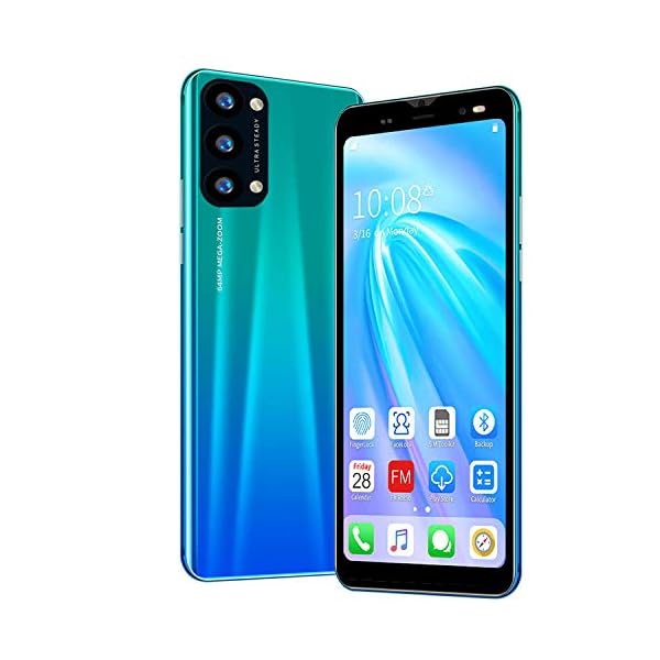 Mobile-Phones-Unlocked50-inch-Dual-SIM-3G-Android-Smartphone1GB-RAM4GB-ROM2500mAh-Battery-Dual-CamerasWIFIBluetoothGPS-Reno4-Blue HyRich Cheap Mobile Phones Unlocked, 5.0 inch Dual SIM 3G Android OS Smartphone,2800mAh Battery, Dual Cameras,WIFI…