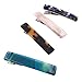 4 Mini Rectangle Marble Pattern Hair Duckbill Alligator Clip Set Accessories Women Girls