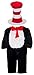 elope Dr. Seuss Cat in the Hat Costume Kit for Kids (M 8-10)