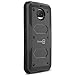 CoverON Motorola Moto G5S Plus Case, [Tank Series] Protective Full Body Phone Cover with Tough Faceplate - Black