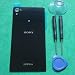 Genuine Black Battery Cover Back Glass Panel F Sony Xperia Z2 D6502 D6503 D6543