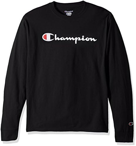 Champion LIFE Males’s Cotton Lengthy Sleeve Tee